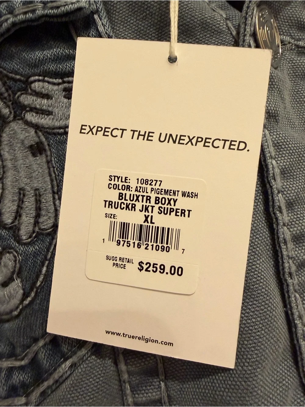 True Religion blu religion